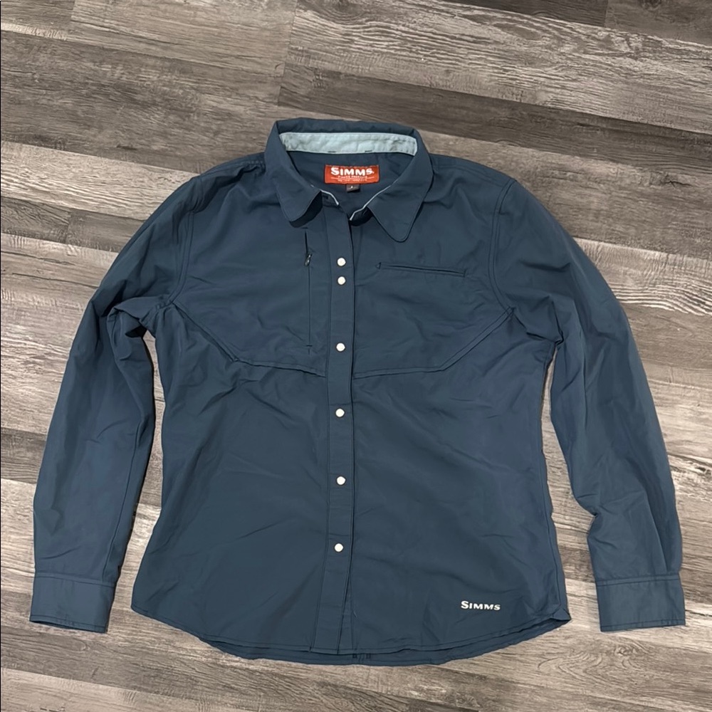 Simms Ladies Blue Shirt